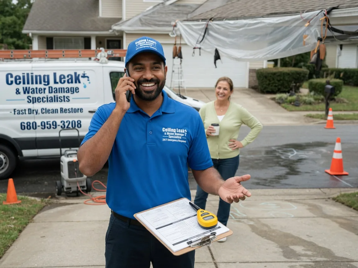 Ceiling Leak Cleanup Ten Mile, TN FAQs